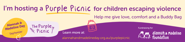 Purple Picnic Email Signature