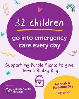 Purple Picnic Social Tile 2