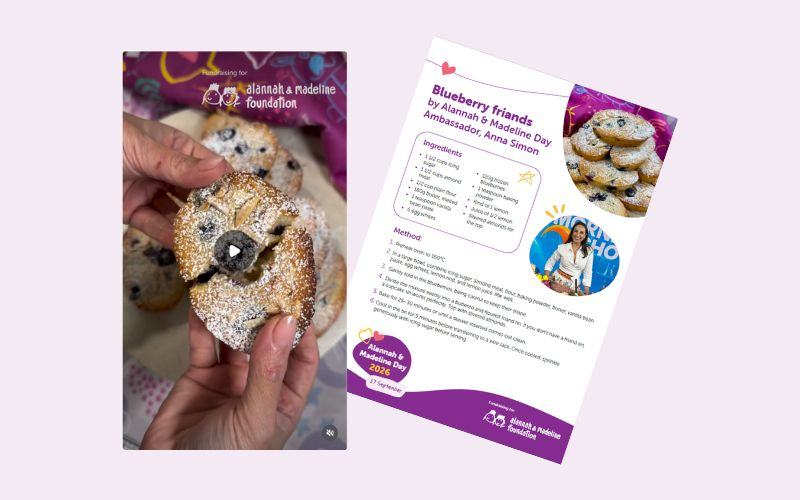 Blueberry Friands
