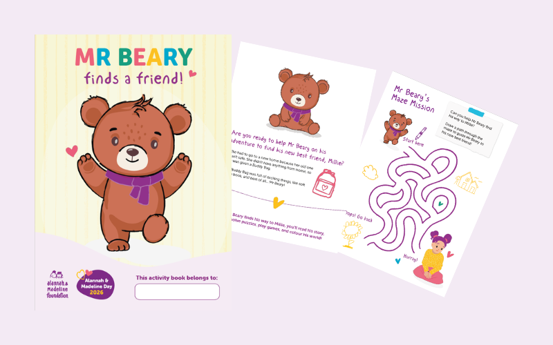 Mr Beary Activity Book